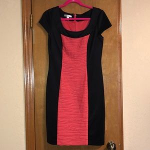 London Style Black and Pink Dress
